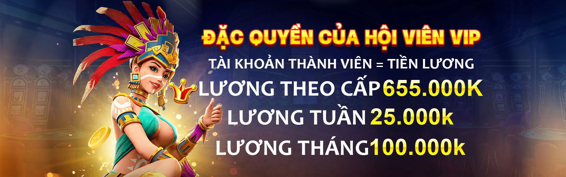 Ưu đãi nạp tiền uw88 dành cho thành viên VIP